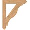 Ekena Millwork Funston Arts & Crafts Smooth Bracket, Western Red Cedar, 5 1/2"W x 38"D x 46"H BKT06X38X46FST03SWR - alternate 2